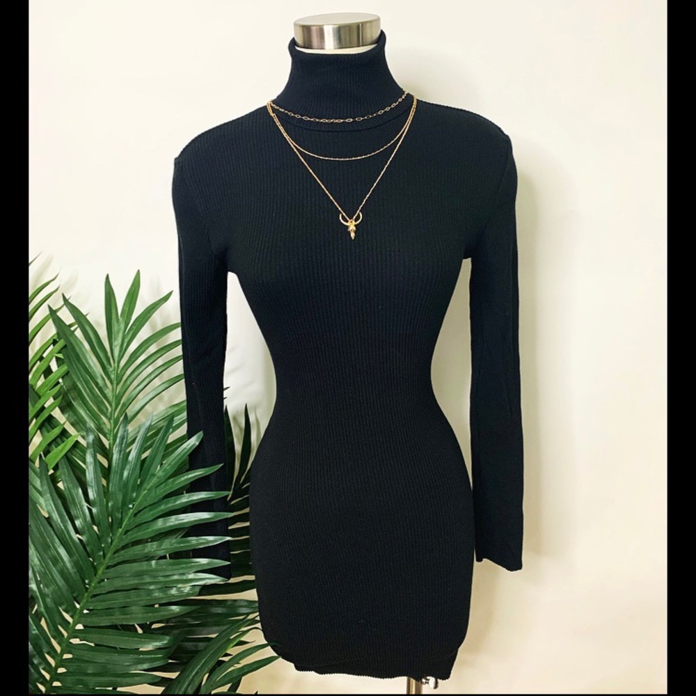 Turtleneck Dress